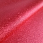 🐇赤色 正絹緞子 紋意匠 八掛生地 丹後ちりめん No.21　【60cm×38cm】振袖仮絵羽の解き 和布 生地 はぎれ リメイク素材 silk100%