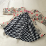 後ろ姿がかわいいチュニック☆80☆うさぎ