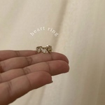 𓍯heart ring