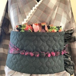 kinukoセット まきまきさん(キルティング×いちごチョコ）だんごさん