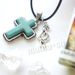 【天然石ネックレス】ターコイズ✦ココペリ✦Sun's Eye✦ガッデス✦原液オイル2ml付き