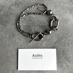 silver ball bracelet