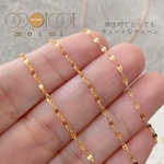 シンプル デザインチェーンネックレス/ 14kgf つけっぱなしok