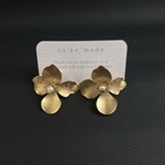 ⚪︎使いやすい⚪︎gold flower earring∴ゴールドフラワーイヤリング∴