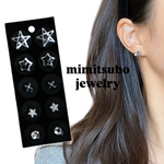 耳ツボjewelry 耳ツボシール　貼るピアス　耳つぼアクセサリー　チタン
