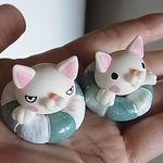 マグネットにゃんこ2匹セット♪