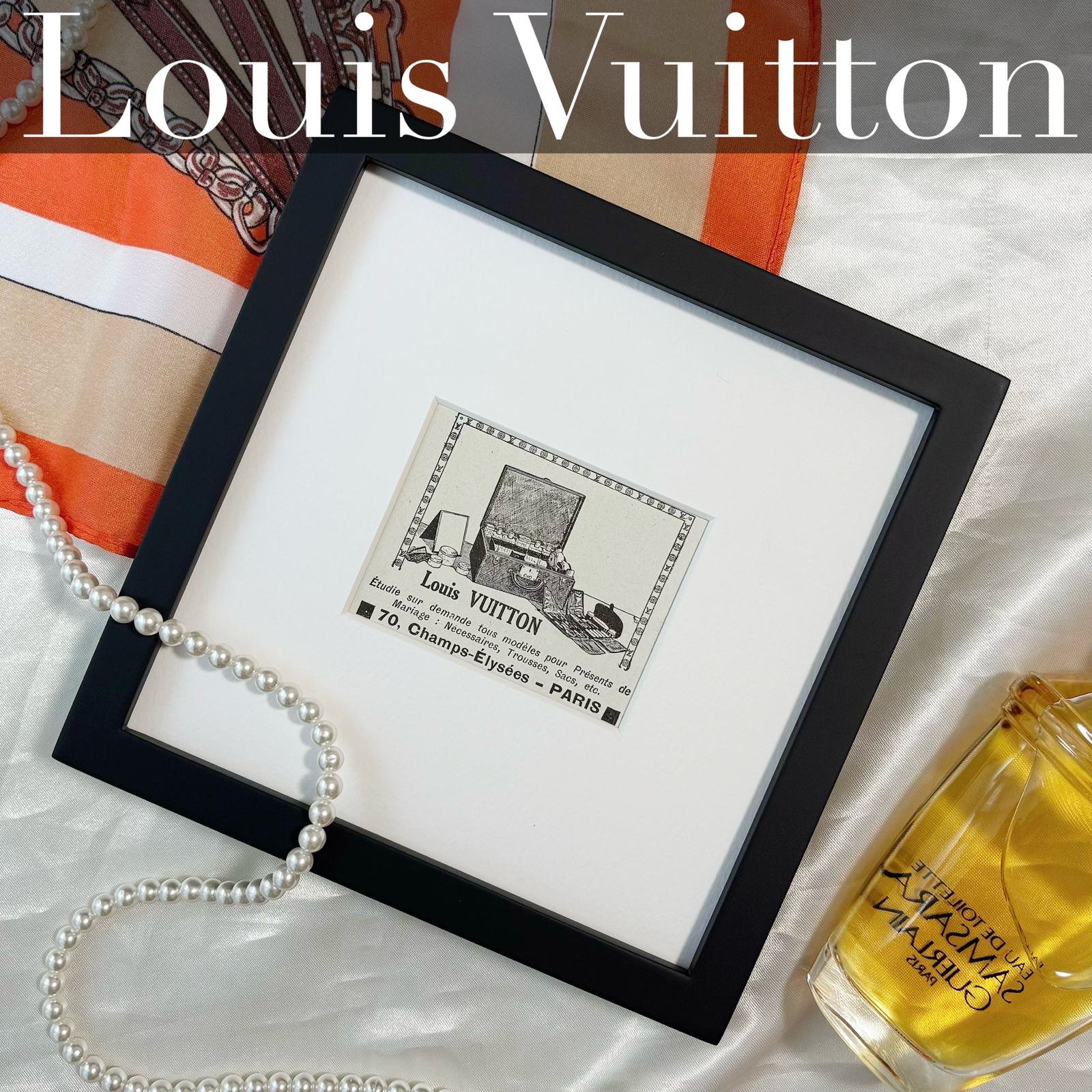 再入荷！1925 広告＞Louis Vuitton ルイヴィトン ポスター