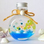 小さな水族館　熱帯魚のハーバリウム（100m）受注製作