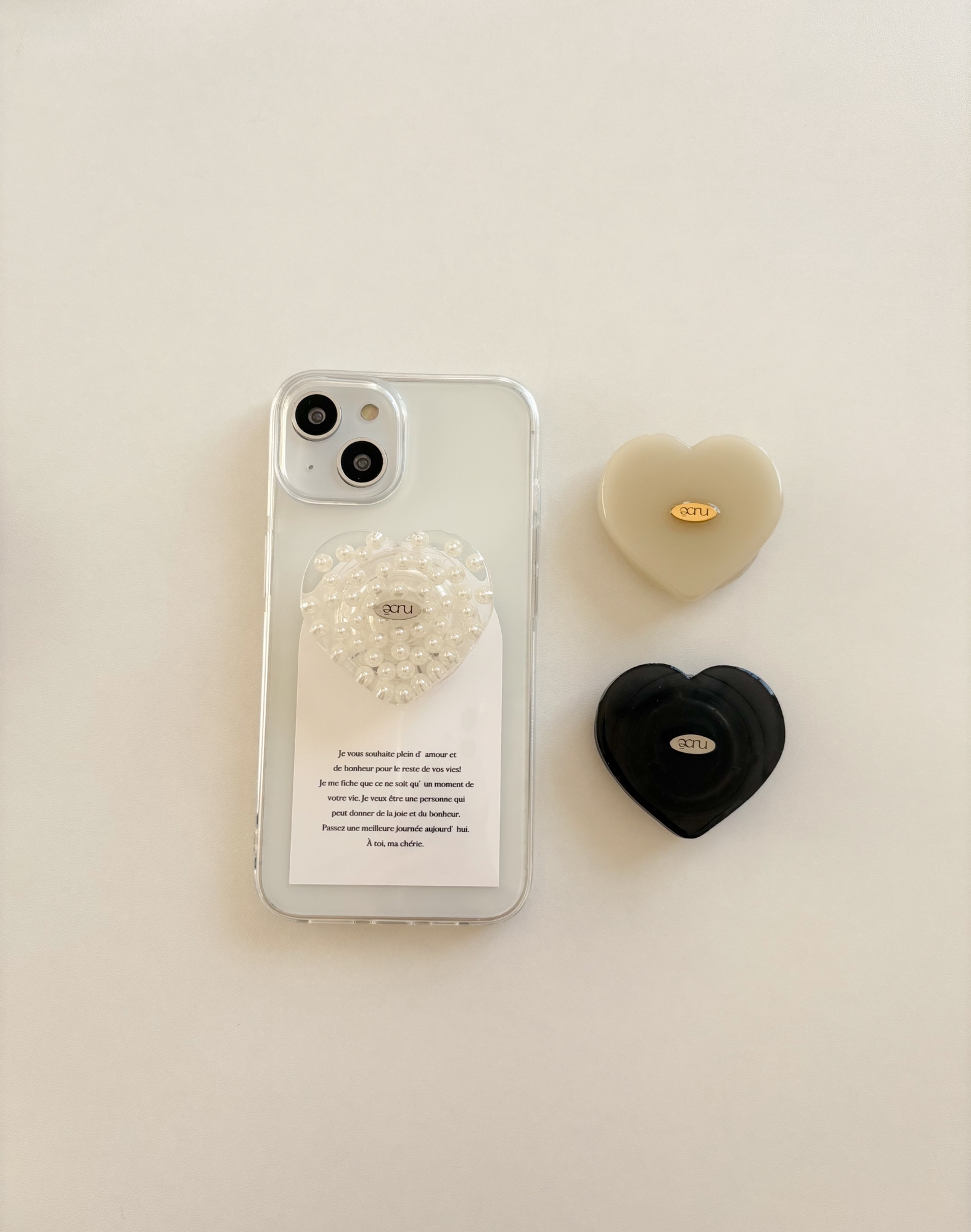 韓国商品/SENTIMENTS ハート スマホグリップ 韓国商品/SENTIMENTS ハート スマホグリップ (SENTIMENTS