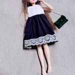 2点セット 半袖ワンピース リカちゃん 服 小花柄