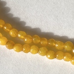 イエローカルセドニー 3.5mm カット 20粒