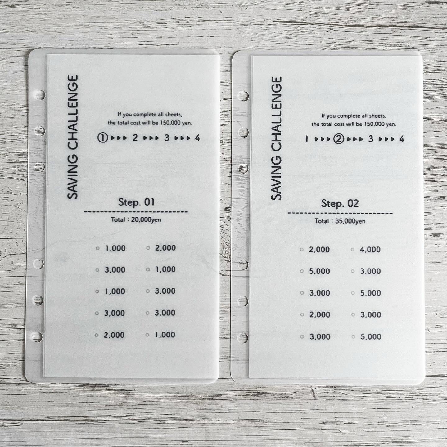 ♡専用♡nana☆様　リフィルA6 A7セット　貯金リフィル ♡専用♡nana☆様 リフィルA6 A7セット 貯金リフィル ♡専用♡ゆ