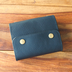 【M様オーダー品】Micro5 システム手帳 Black × Natural【Flap】