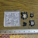 オオカミミニシェイカー【シェイカーシリコンモールド型】シャカシャカモールド型