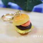 ハンバーガーキーホルダー＊°
