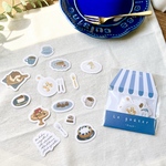 フレークシール　Le gouter -Cafe- 15デザイン 45枚入り