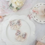 フローティングフローラプティ　ぷてぃはーとヘアゴム／ヘアクリップ　シングル