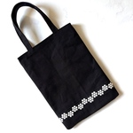 A4すっぽりこぎん刺しぺたんこバッグ