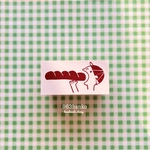 963hanko ラバースタンプ: フランスパン男子