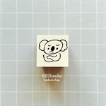 963hanko ラバースタンプ: 困ったコアラ