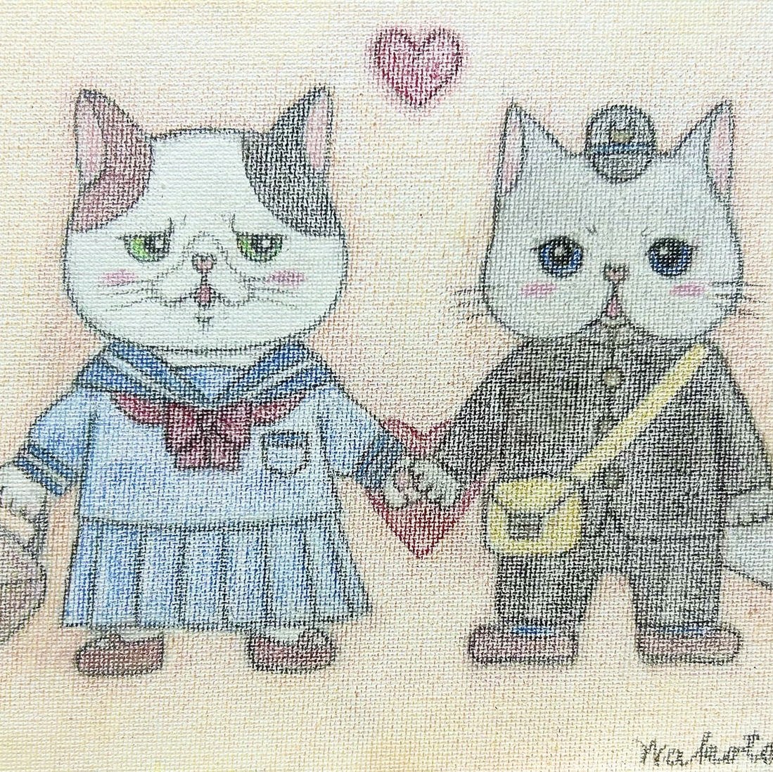 ずっと一緒　　原画 15,800円