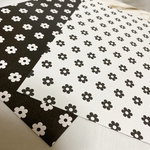 【D-93】デザインペーパー　Monotone flower