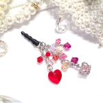 限定１個💘　スワロいっぱいの贅沢なクラウンのイヤホンジャック