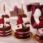 chocolat cake🍫メモスタンド