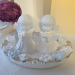 ［受注制作]天使置き物　天使界隈　天使の羽　天使フレンチガーリー　アロマストーン　ギフト　贈り物　開運　願いが叶う　お守り　マリア様　天使雑貨　記念日　誕生日　出産祝い　お祝い　癒し　