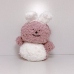 ころころうさぎ（深ピンク）