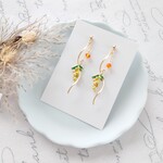 ミモザ×ウェーブ　ピアス/イヤリング