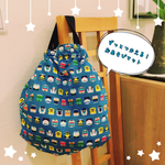 【ラスト2点☆】赤ちゃんから大人まで使えるプレイマット☆トレイン水色