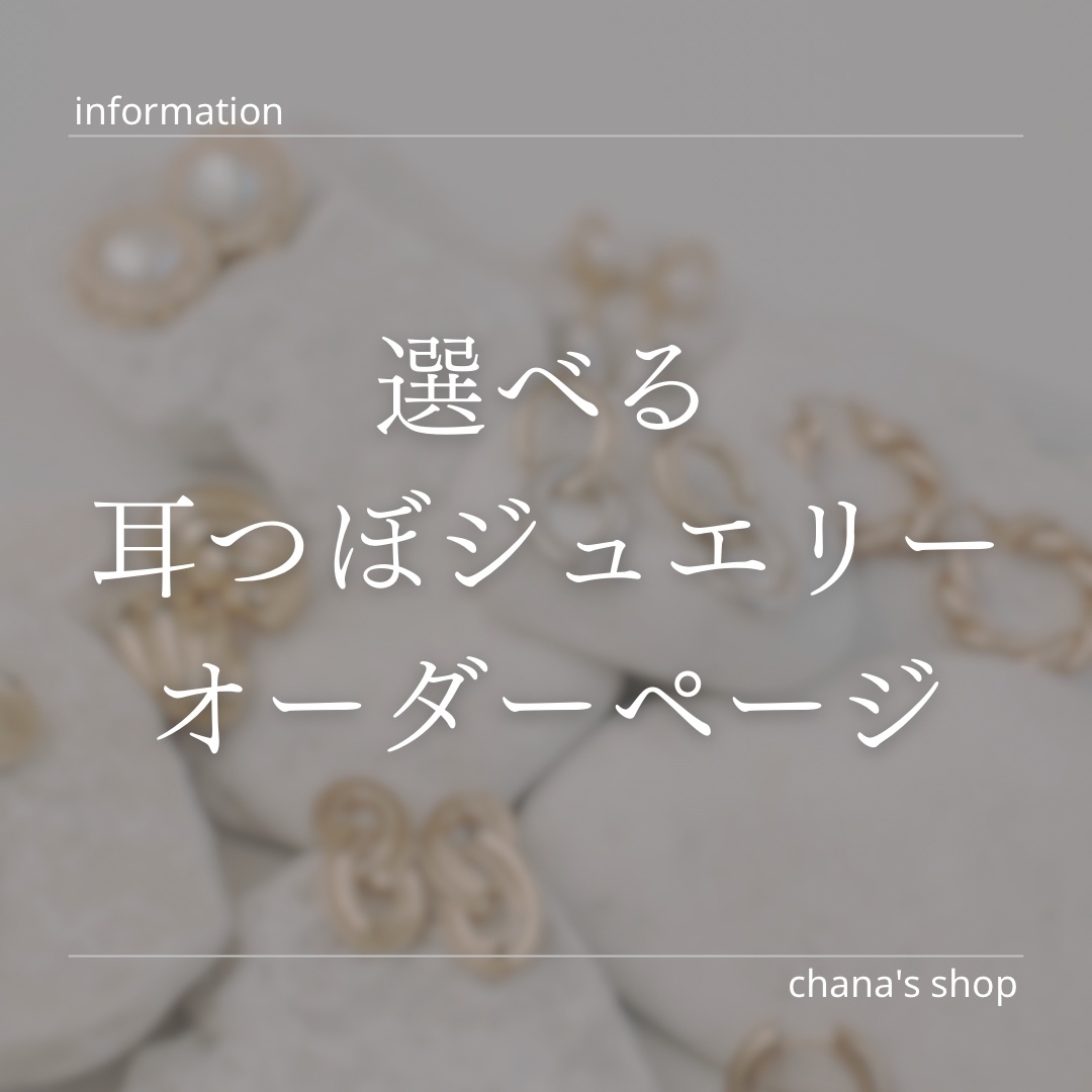 選べる》耳ツボジュエリー10個セット💎オーダーページ - Chana's