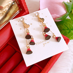 バレンタイン🍫 ミニミニチョコ 揺れる♪ ピアス イヤリング レディースアクセサリー✨️