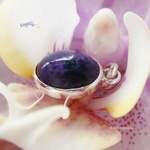 【Sv925】スギライト* ペンダント ★1月の誕生石★虹の七色/紫