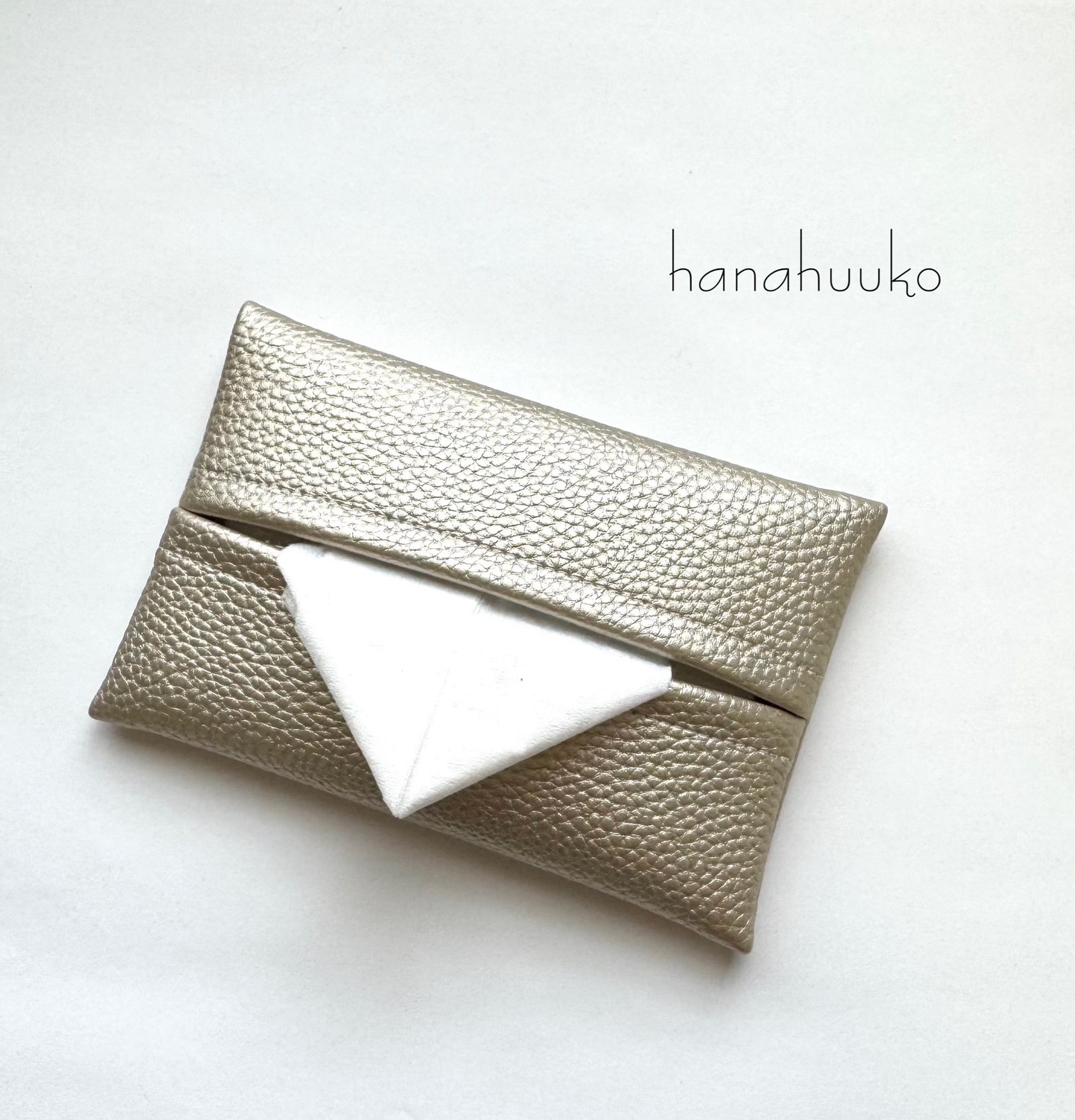ライトブルーポケットティッシュケース - hanahuuko | minne byGMO