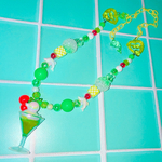 💚🥤メロンソーダネックレス🍒💚
