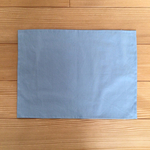 🌺sale   ランチョンマット  30×40センチ   ブルー　無地(裏地なし)　
