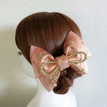 【佐賀錦】和装用髪飾り（リボンヘアコーム）30