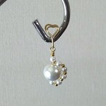 ❇ハーフムーン❇ ✨(特許の金具部分は14kgf) ✨  痛くないイヤリング❇ 挟むだけ❗️の  ストレスフリーイヤリング✨
