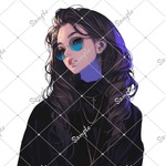 ℳ. xoxoshop オリジナル人物ステッカー