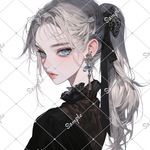 ℳ. xoxoshop オリジナル人物ステッカー