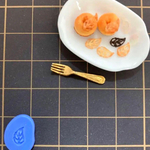 ミニチュアスイーツ＊ミニ葉っぱさんクッキー型＊シリコンモールド