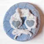 ハートのイヤーマフ