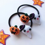 ハロウィン☆おばけのヘアゴム
