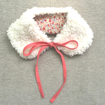 【SALE】ふわふわファーのリボンティペット / 120-130