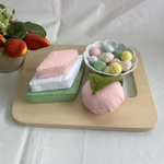 【再販🌸】ひな祭り🌸 桜餅 菱餅 ひなあられ フェルトおままごと