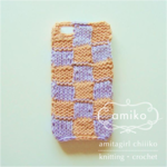 iphoneカバーcotton 「パッチワーク」 ベリー×ベリー