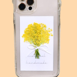 【全機種対応】スマートフォンインナーシート iPhone 花 ドライフラワー スマホケース 挟む iPhone15 iPhone14 iPhone13 iPhone12 Pro mini Promax