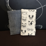 抱っこ紐よだれカバー フレンチブルドッグ white